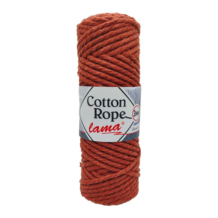 νηματα Lama cotton Rope 46 κεραμμυδι Edit